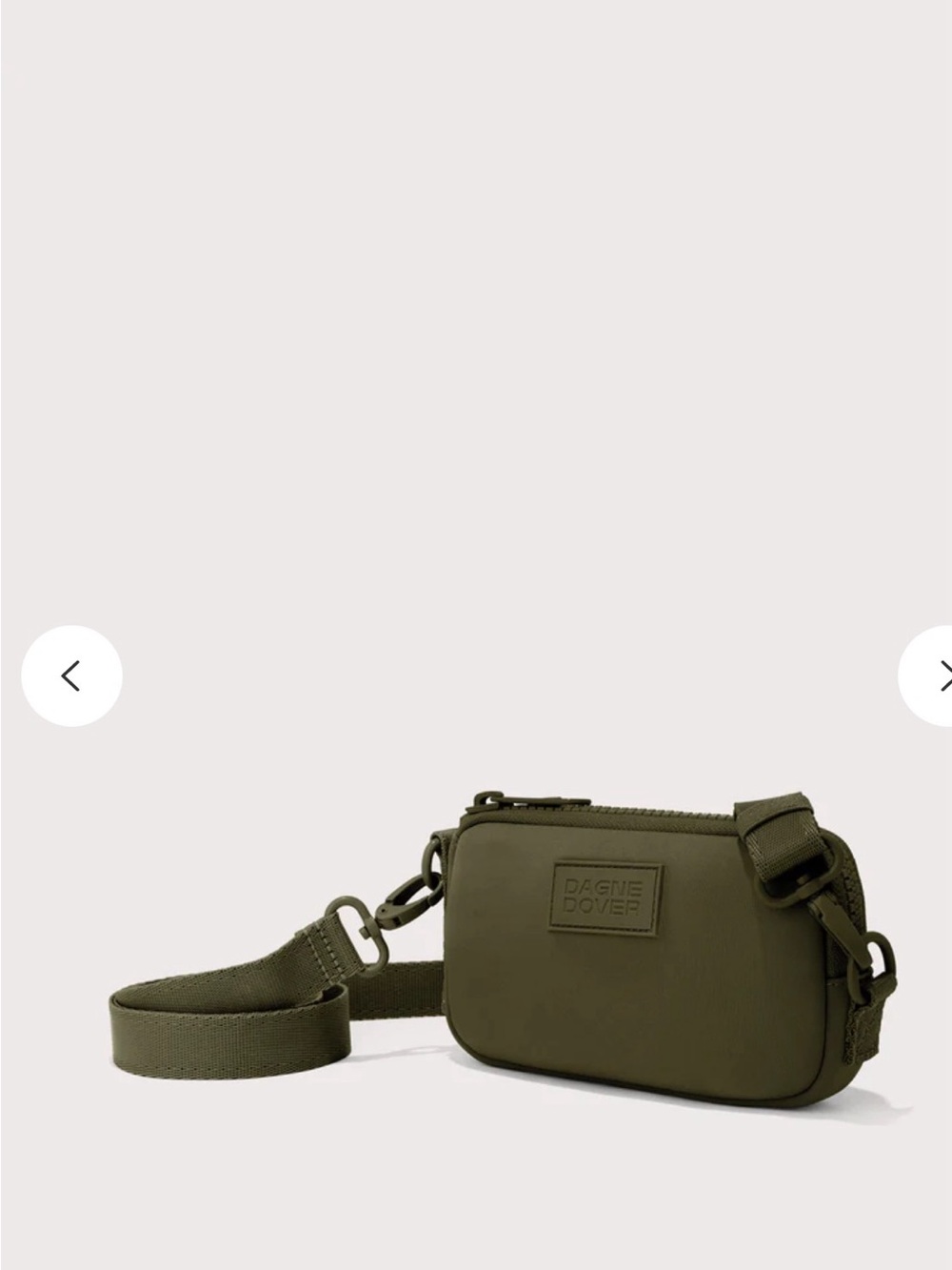 Dagne Dover Olive Green Mini Crossbody - Picture 8 of 11